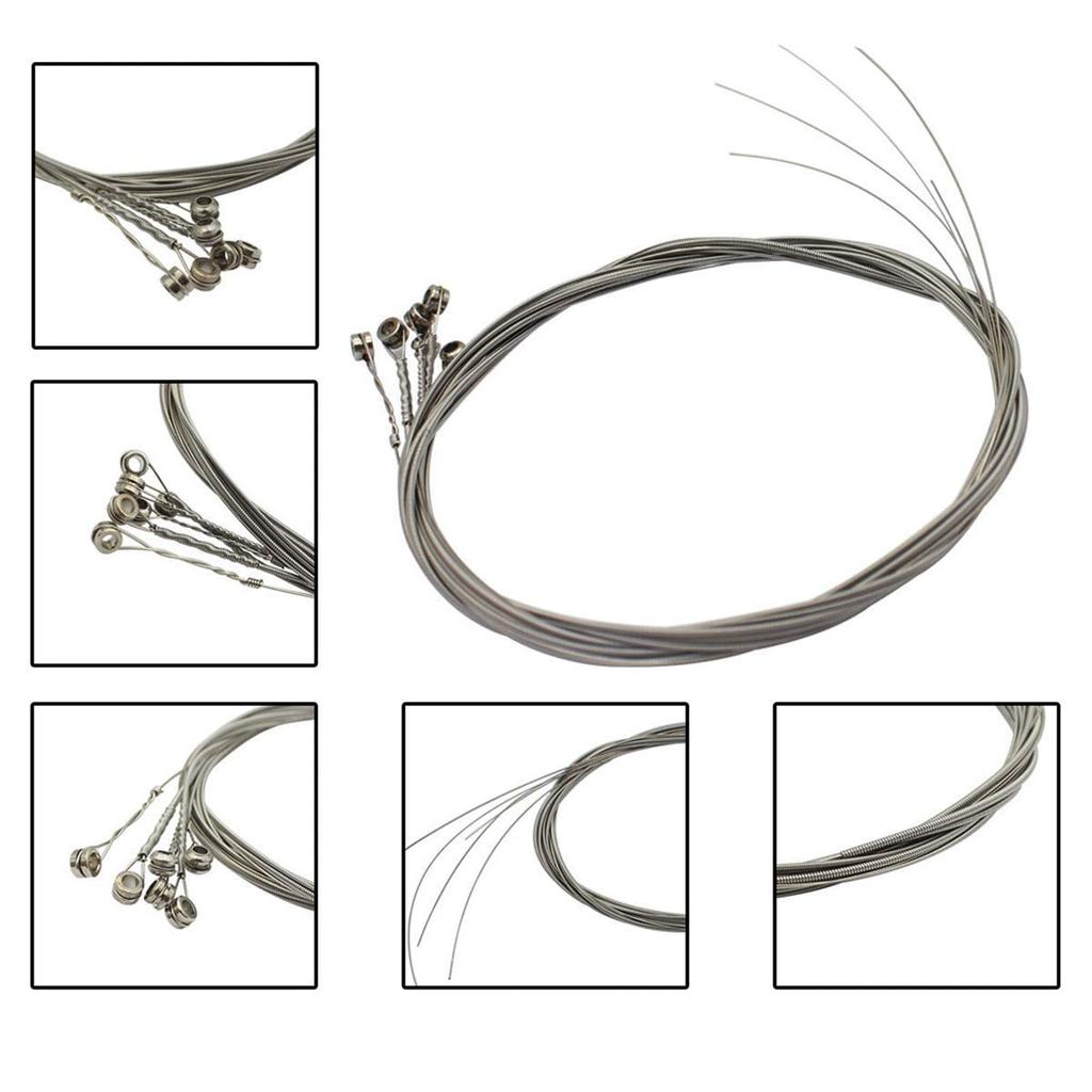 3 Full Sets of Electric Guitar Includes with Stainless Steel Core Nickel Alloy Scratch Plated Bead Heads Strings, E-1, B-2, G-3, D-4, A-5, E-6,