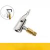 Portable Inflatable Pump for Car Tire Air Chuck Compressor Tire Inflator Tire Chuck with Barb Connector for Hose Repair.