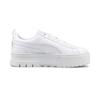 Puma Maize Classic Platform 2025 White Size cm Sneakers, 384209, Women's, Spring/Summer Colorway, (01), 23.0