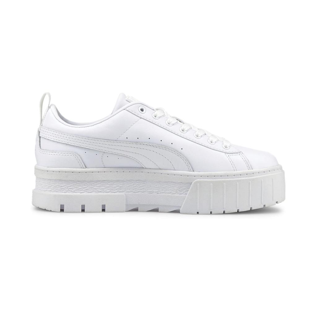 Puma Maize Classic Platform 2025 White Size cm Sneakers, 384209, Women's, Spring/Summer Colorway, (01), 23.0
