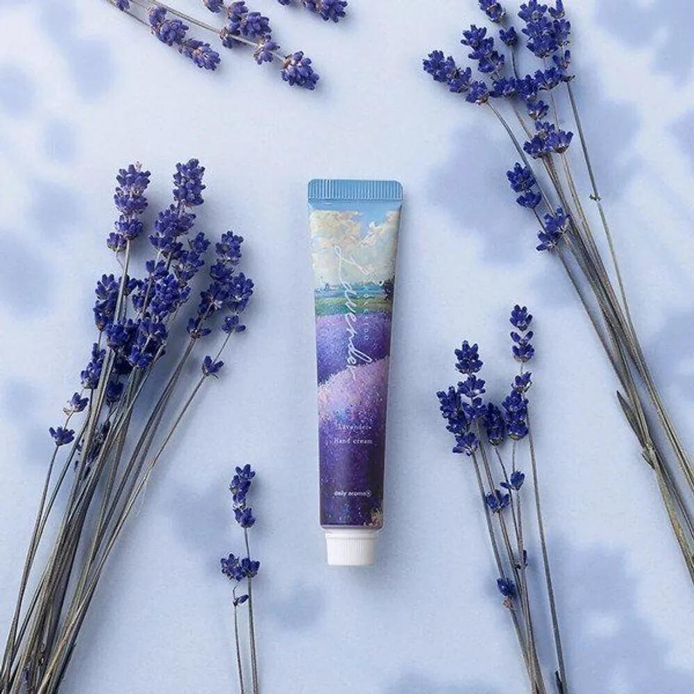 Hokkaido Lavender Hand Cream Mini 20g (9 Pieces) Horse Oil Shea Butter