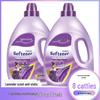8 Jin Lavender Fabric Softener: Shape Retention, Anti-static, Color Protection, Wrinkle Removal, Long-lasting Fragrance