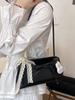 2026 Korean-Style Single Shoulder Handbag with Butterfly Knot - Versatile and Fashionable Women's Bag