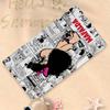 Cartoon Mafalda Microfiber Printed Beach Towel Mountain Climbing Yoga Beach Swimming Running Absorbent Soft Towel