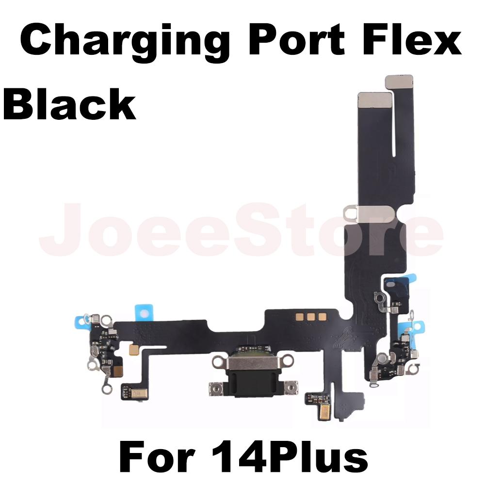 Charging Port Flex Cable for iPhone 16 15 14 13 Pro Max Mini USB Dock Charger Connector With Microphone Flex Cable Ribbon Repair
