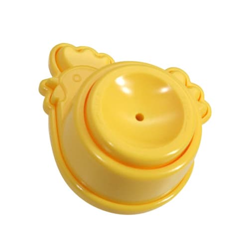 Suncraft Boiled Egg Peeler, Made In Japan, Egg Hole Puncher EG-01, Yellow