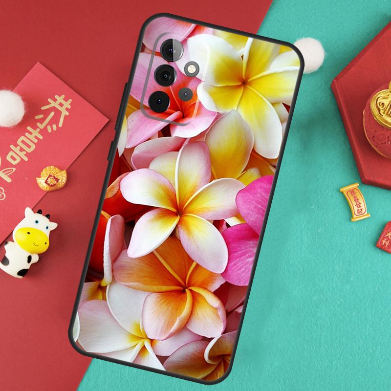 Tropical Paradise Hawaiian Flower Case For Samsung Galaxy A56 A36 A26 A16 A06 A13 A33 A53 A15 A35 A55 A34 A54 A12 A32 A52 A17