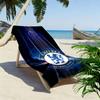 Chelsea F Print Strandtuch, Großes Weiches Schnelltrocknendes Handtuch für Strand Camping Schwimmen