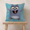 Cartoon Grizzy und die Lemminge Personalisierte Kissenstaubabdeckung Schlafzimmer Kinder Party Dekoration Kissenbezug Geburtstag Kinder Geschenk