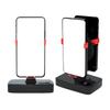 Contador de Passos para Celular com Oscilação Automática Esquerda Direita, Temporizador Digital e Operação Silenciosa, Display LCD Compacto, Rastreador de Fitness