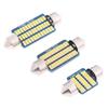 6 stk C5W LED-pærer Canbus Festoon LED For Bilens Interiør Tak Bagasjerom Skiltlys 12V 300LM 6500K Hvit