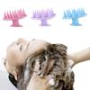 1pc Portable Silicone Head Massage Brush, Deep Cleansing Scalp and Hair Care Brush, Massage Shampoo Brush, Shower Brush