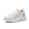 Anta Slip Resistant Breathable Abrasion Resistant Low Top Casual Shoes Women's White Brown 922528817Q-1