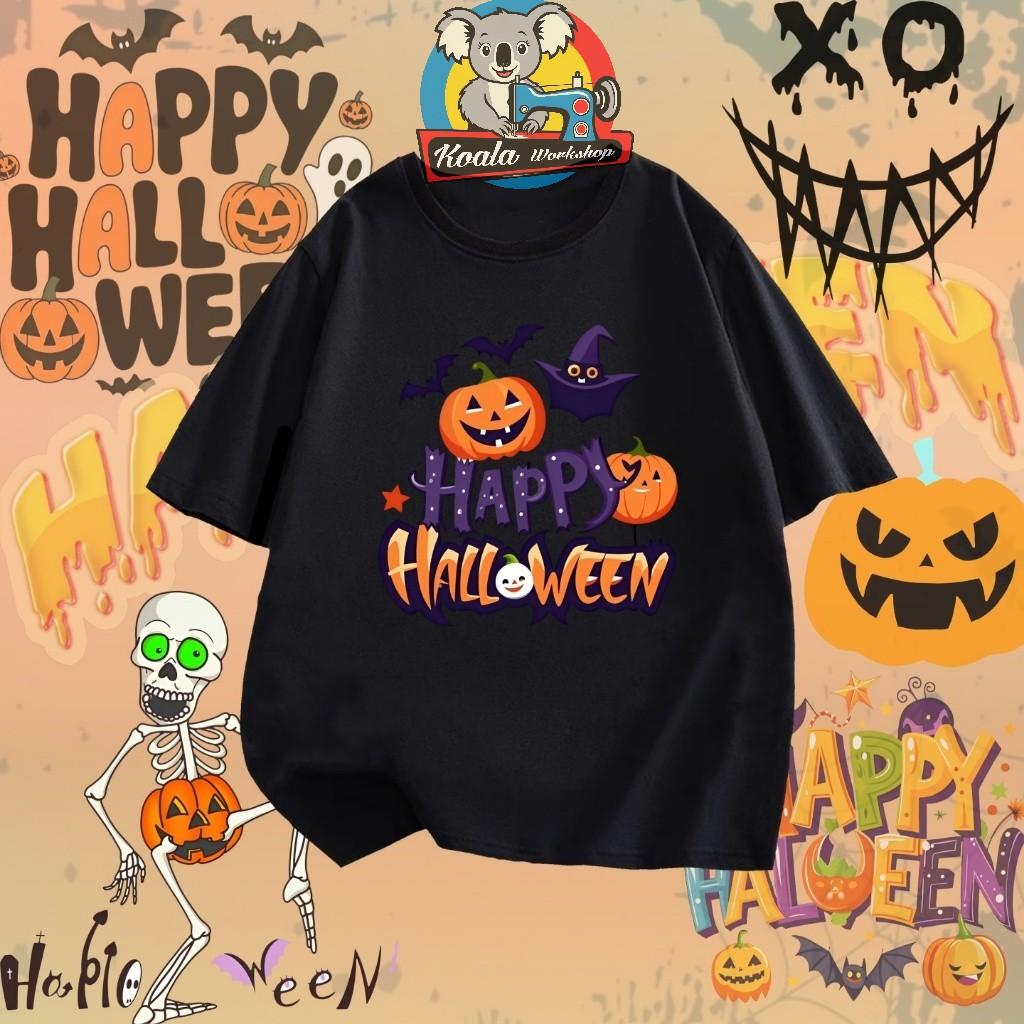 Happy Halloween T-shirt 3D Printed Pumpkin Pattern Ghost Shirt Made of Polyester Fabric for Boys, Girls, and Adults T-shirt Tops