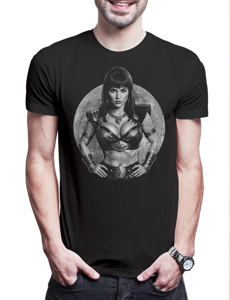 Warrior Pricess Moon Men's T-Shirt Girl Barbarian Xena Woman Conan TV Series