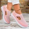 Designer Women Sneakers Wedge Tennis Shoes Red Blue Canvas Women Casual Shoes Ladies Platform Vulcanized Shoe Hollow Out Shoes