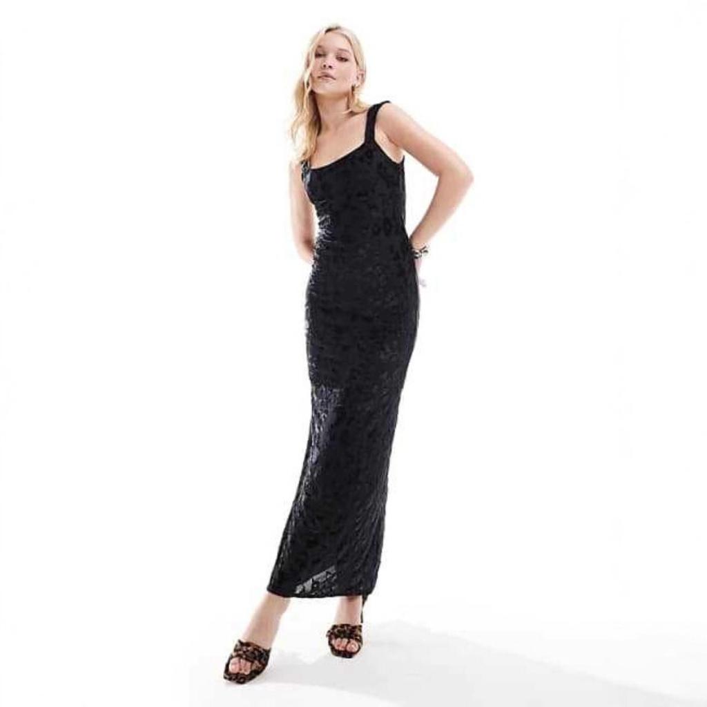 New Black Sexy Slip Dress, V-neck Backless Summer Dress for Women, European American Style