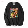 Mago De Oz Rock Band Graphic Short Sleeve Black Shirt Men Women Vintage Washed Streetwear Designer Clothes Stylish Slightly