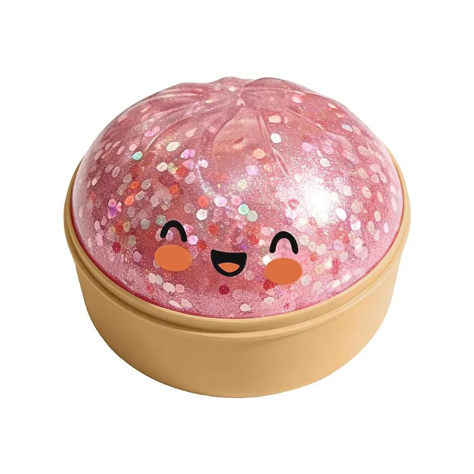 11 Styles Realistic Giant Dumpling Squeeze Toy With Bamboo Steamer Soft Dough Ball Decompression Fidget Toy Funny Creative Gift