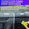 Vehicle Plastic Rejuvenation Revitalizing Agent Set for Long Lasting Gloss & Color Restoration, Strong Weather Resistant