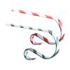 1/2PC Metal Fireplace Sock Hanger Holiday Red and Green Xmas Striped New Year Christmas Stocking Hook Home Party Decorations
