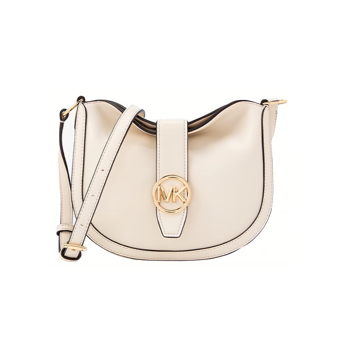Michael Kors Mk Gabby Solid Color Casual Commuter Shoulder Crossbody Bag Small Women bags White 35S3G5GC1O-289 Small
