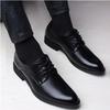 Men's Dress Party Shoes Black Suit Shoes Talian Leather Zapatos Hombre Formal Shoes Men Office Sapato Social Masculino