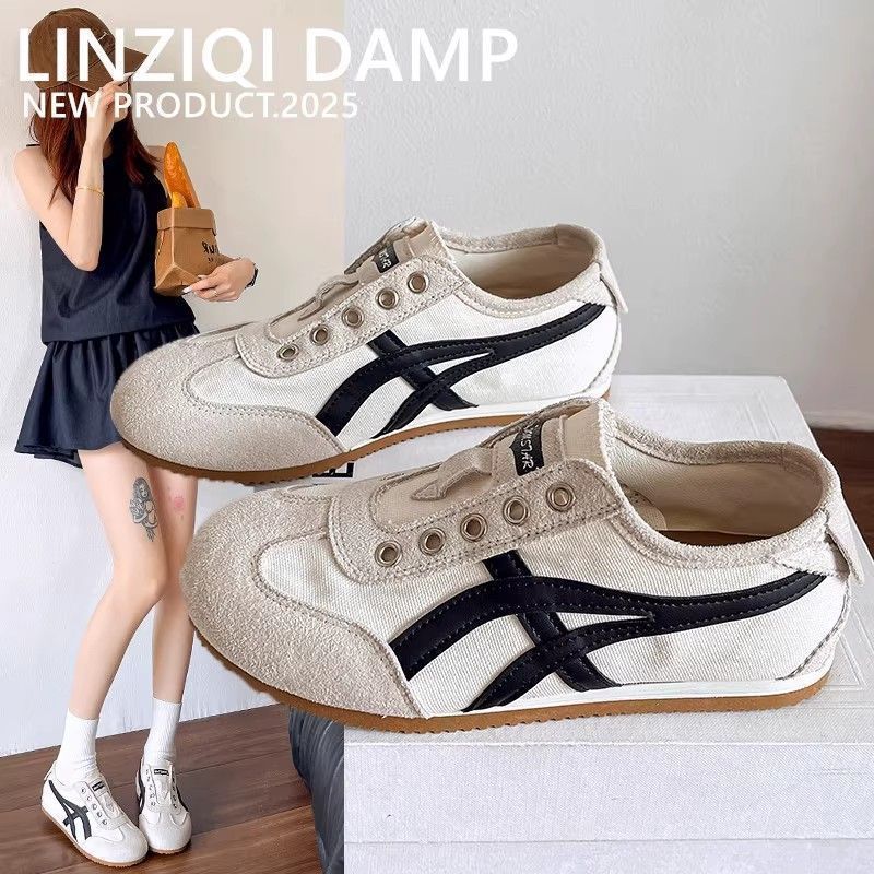 Scarpe da allenamento tedesche a fondo piatto scarpe da donna nuove autunnali sottili casual sportive moda indossabili resistenti piccole scarpe bianche a tavola