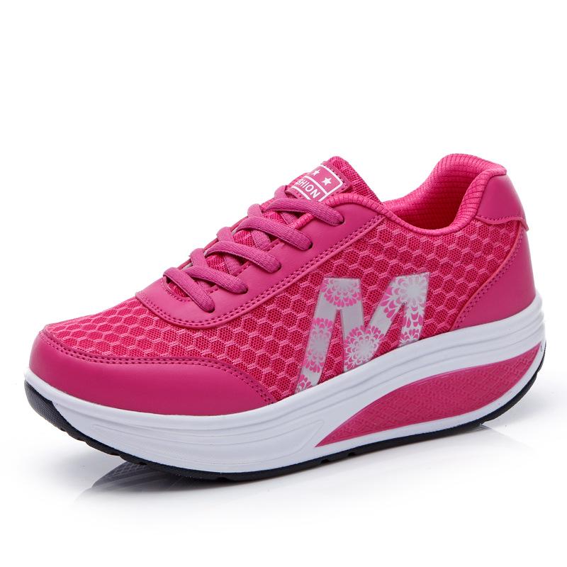 2025 Women's Outdoor Spring/Summer Rocking Platform Sneakers