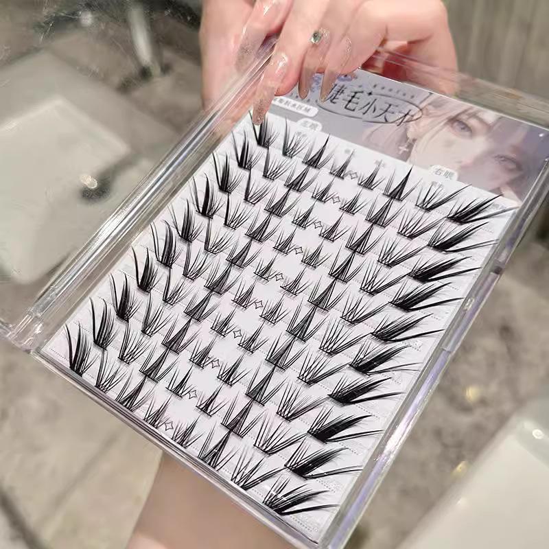 

Little Genius Faux Eyelashes - Newbie-Friendly, Fox-Like Angle, Dense Curl, Realistic, Stiff Stem, Elongated Outer Corners