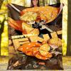 1pc Agatsuma Zenitsu Theme Blanket - Digital Print, Polyester, Cozy for All Seasons, Perfect for Outdoor, and Travel