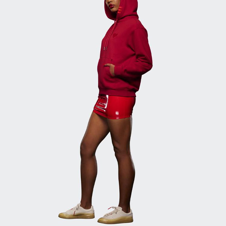 Adidas Originals X Ivy Park Co-Branded Casual Sports Hoodie Men Tops Red HI1956