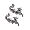 Orecchini a Bottone Forma Rubinetto Acqua Punk Industriale Per Uomo Donna Piercing Gotico Orecchino Personalità Halloween Gioielli alla Moda