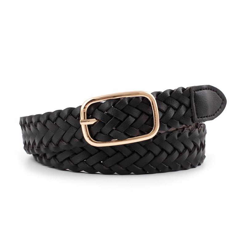 Chic Design Twisted Womens Waist Belt With Strong Alloy Buckle For Stylish Use Everyday