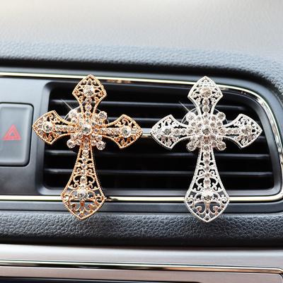 Kreuz Auto Klimaanlage Luftauslass Parfüm Aromatherapie Clip Auto Luftauslass Dekoration