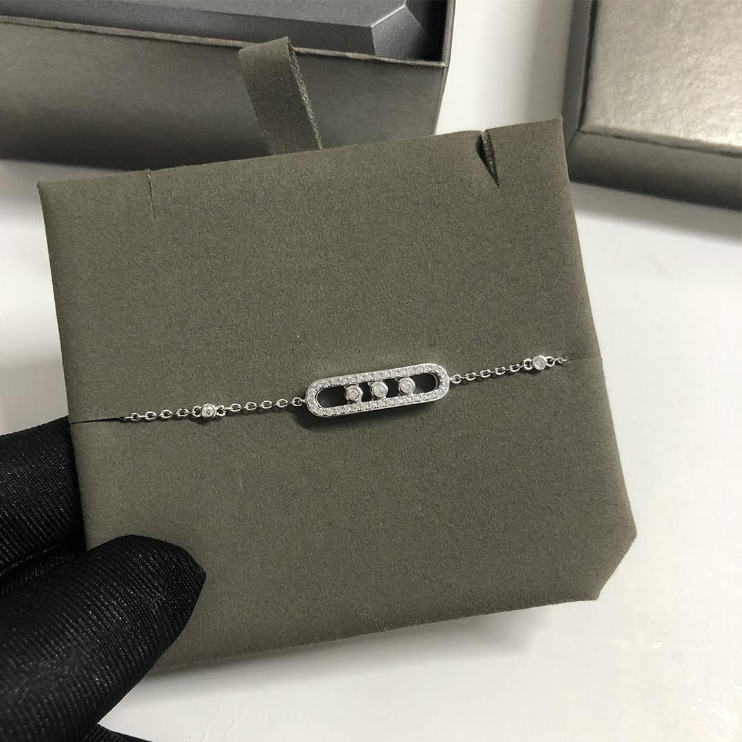 

Ювелирные изделия из серебра 925 пробы Премиум-качества Женский браслет. Романтические подарки на годовщину Вечерние аксессуары 16-18-20CM&Just a bracelet