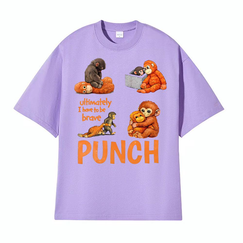 Baby Punch Monkey Lonely Punch Essential Tshirts Men Women Summer Fashion Style Classic T Shirt 100 Cotton ONeck Tshirt Tops