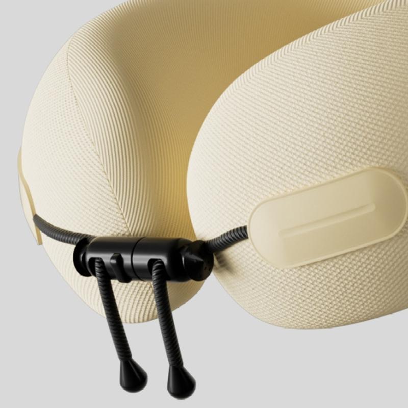 Nackenkissen für Reisen, Reise-Nackenkissen für Flugzeuge Memory-Schaum Reisekissen für Flug Kopfstütze Schlaf, Tragbar