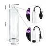 Penis Pump Accessories Cylinder Flask Part Replacement for Penis Extender Enhancer Stretcher Vacuum Pumps Sex Toys Men