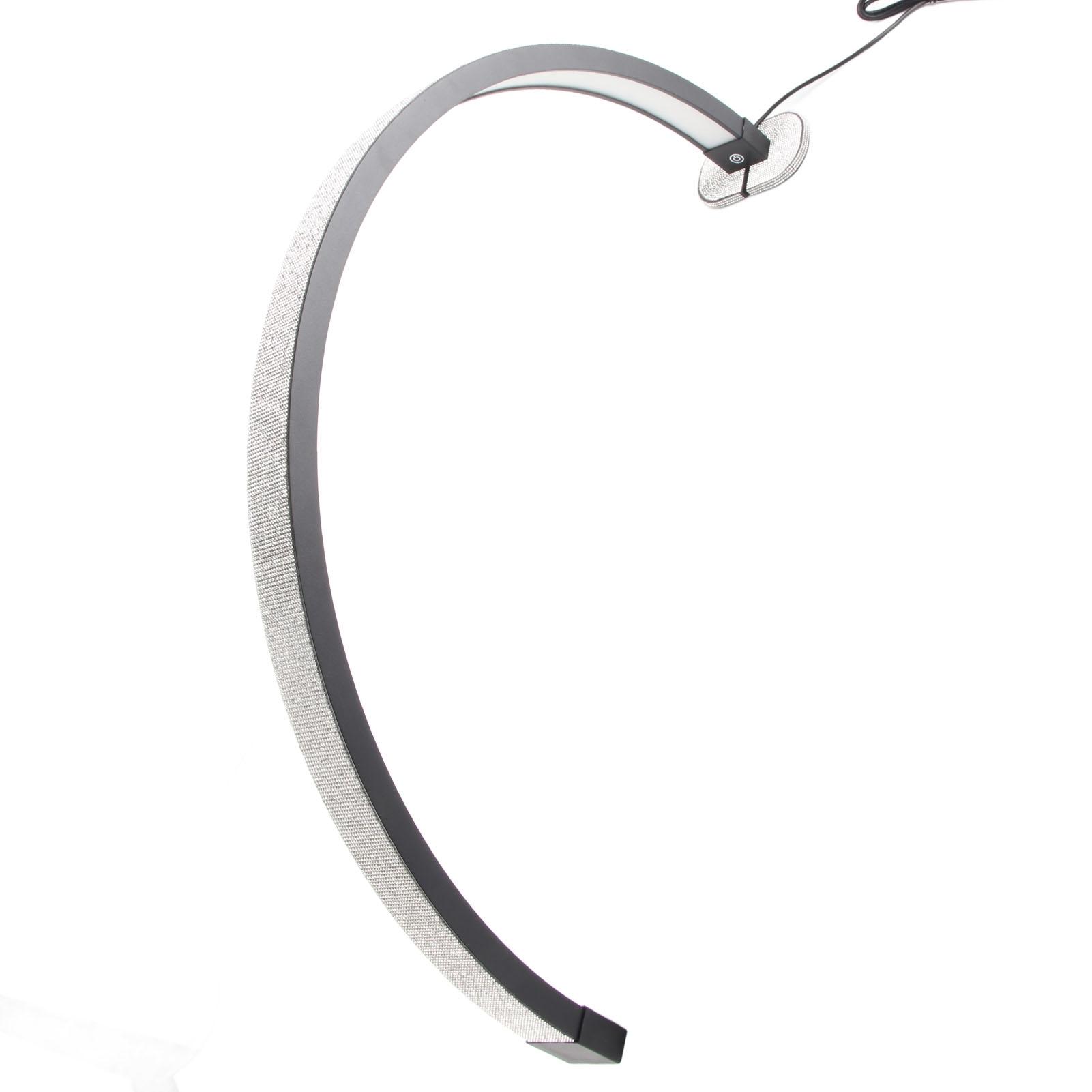 

Настольная лампа для ногтей Half Moon, 22 дюйма, 2700–5600 К, светодиодная лампа с регулировкой яркости Half Moon для наращивания ресниц EU Plug