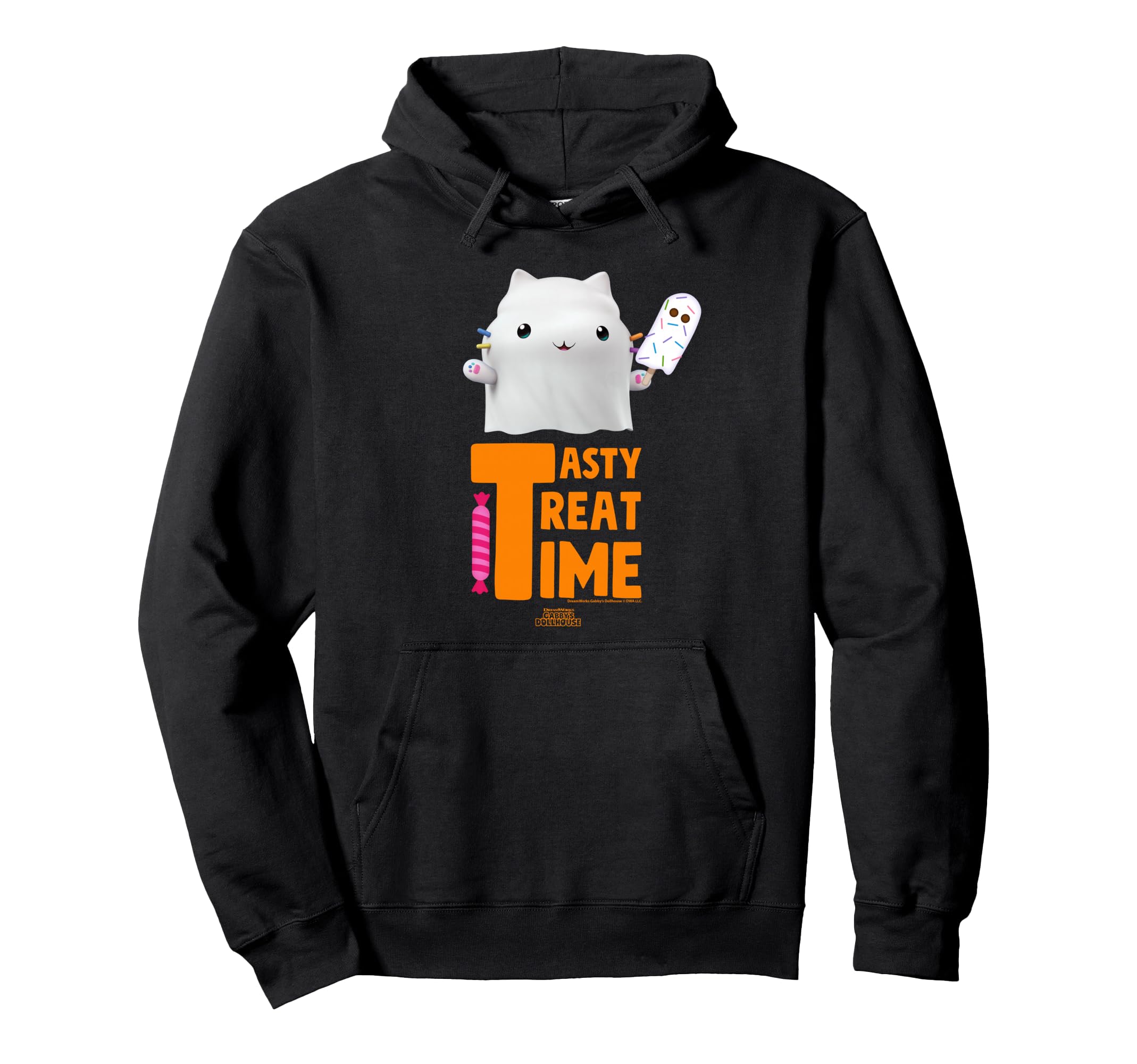 

DreamWorks Gabby s Dollhouse Cakey Tasty Treat Time Ghost Hoodie