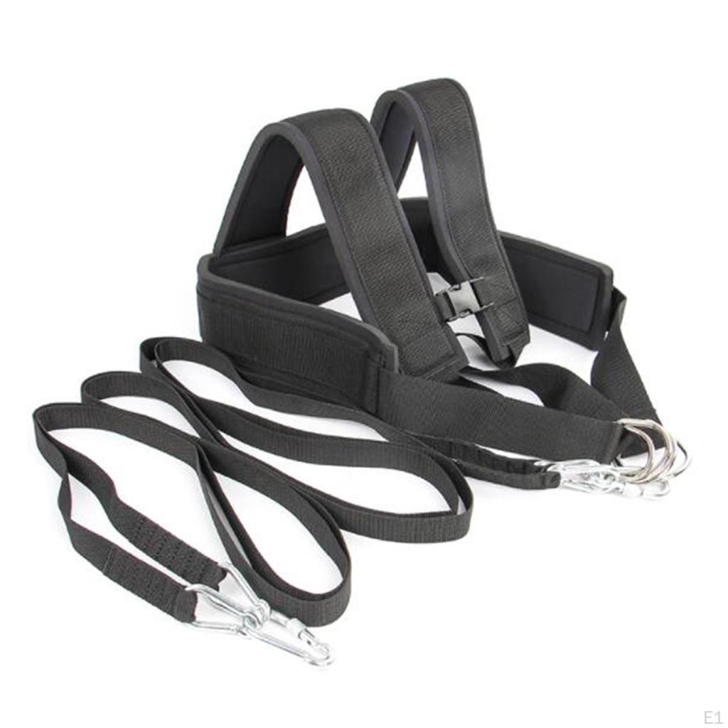 Weight Sled Resistance Belt Sports Fitness ,Exercise Rope Kit Agility Training