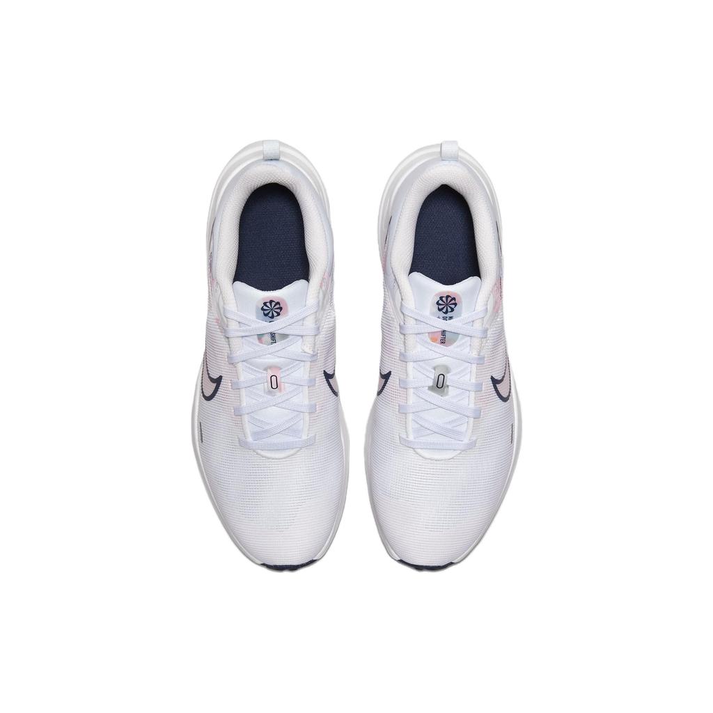 Nike Downshifter 12 Premium Women's White Pink Floral Running Shoes DX7885-100