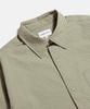 ESPIONAGE Grid Seersucker Outer Shirt Beige