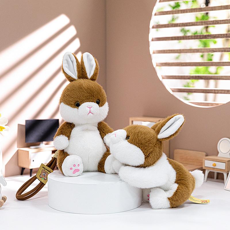 Pouch Soft Pocket Rabbit Plushie Pp Cotton Fill Children Plush Enthusiasts Toy
