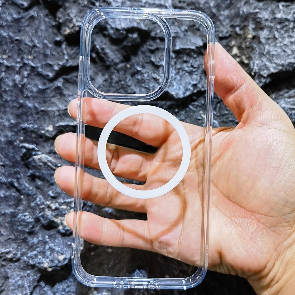 Hülle Für OnePlus 15 5G Matt Transparent TPU Für Magsafe Kabelloses Laden Schützen Handy Rückseite Hülle Stoßstange