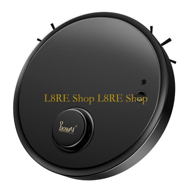 L8RE Rechargeable Robot Vacuum Cleaners Strong Suction Robotic Vacuum Cleaner Super Quiet for Hardwood Floor Carpet Tile Pet