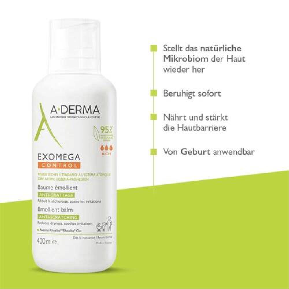 A-Derma Exomega Control Emollient Balsam 400ml