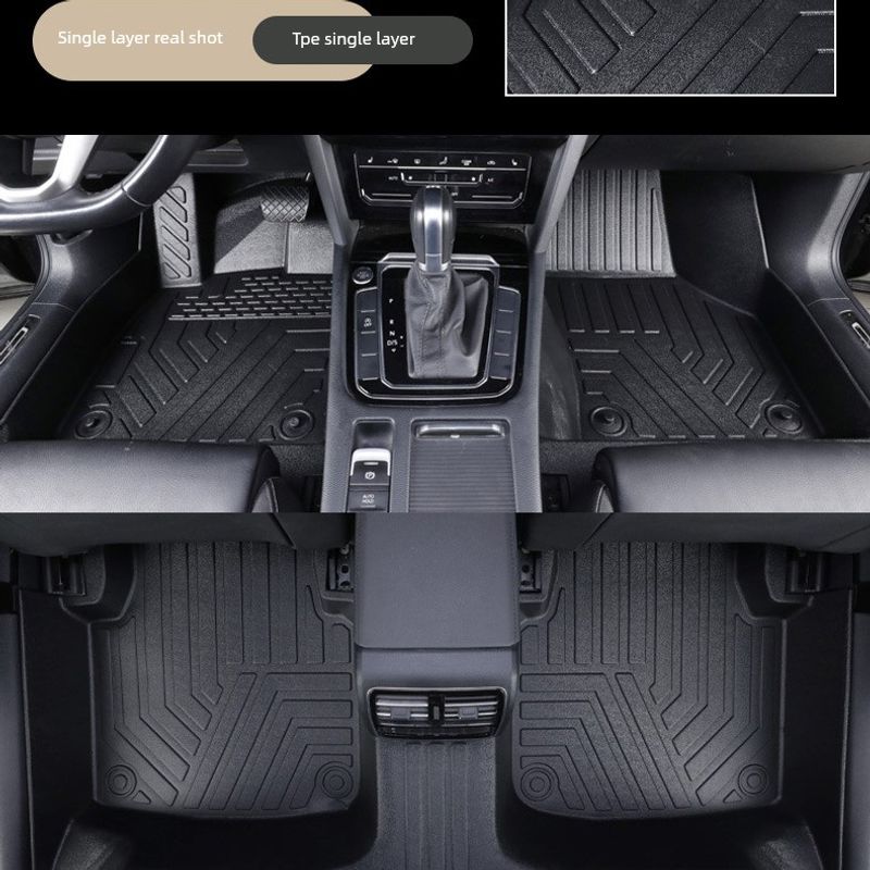 Specialized Leather Car Floor Mats for Leapmotor T03B012026 Model C01 B10 C10 C16 Leapmotor C11 Full Coverage Tpe [Specifically for Zero Running] Full Set Price