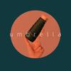 Compact Dual-Use Umbrella: Ultra-Light, Black Glue Sun Protection, Pocket-Sized, Portable, Mini Five-Fold Umbrella for Rain or Shine.